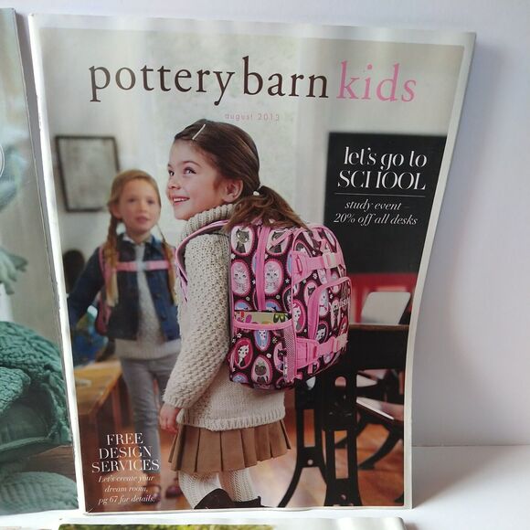 Lot of Pottery Barn Catalogs‎ 2013 2014 - LookBooks for Junk Journal Vision Bd - Picture 3 of 8